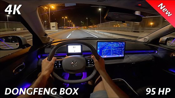 Video: Dongfeng Box 2025 Night POV driving review (95 HP)