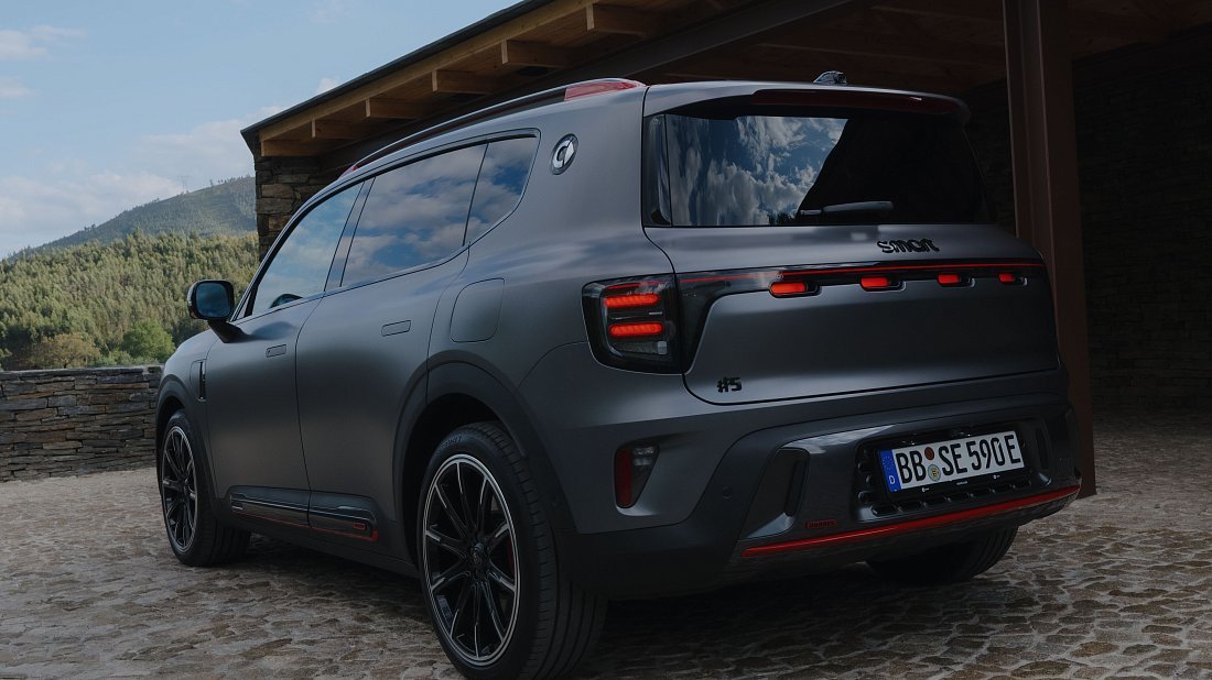 Фото Smart #5 Brabus (2025-…) задняя часть под углом