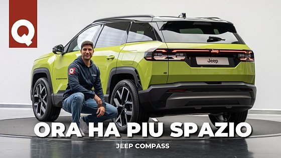 Video: Il nuovo SUV JEEP ha più SPAZIO e TECNOLOGIA. E 4x4 è solo ELETTRICA | JEEP COMPASS 2025