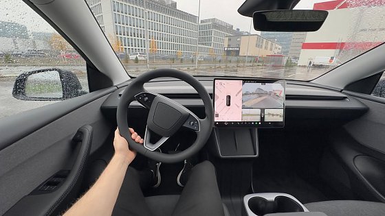 Video: New Tesla Model Y STANDARD 2026 Test Drive POV