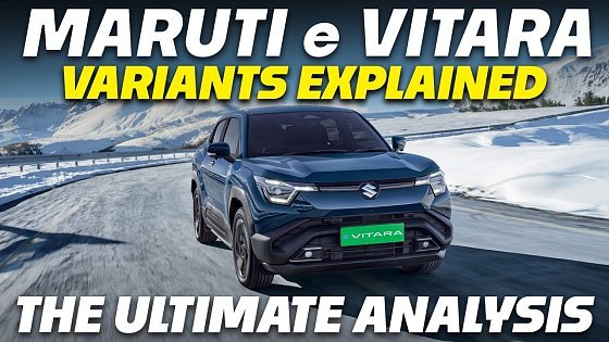 Video: 2026 Maruti E Vitara Variants Explained (Delta 49, Zeta 61, Alpha 61) — Which One To Buy?