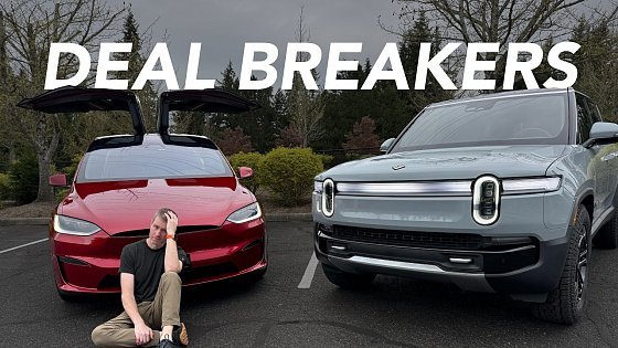 Video: Tesla Model X vs Rivian R1S Gen2... Deal Breakers