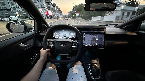 Video: New Ford Puma ST Line 2024 Facelift Test Drive POV