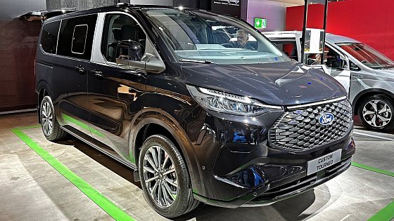 Video: New Ford E-Tourneo Custom Titanium 2024 | Visual Review, Exterior, Interior & Infotainment