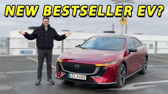 Video: Mazda 6e driving REVIEW with Autobahn range and charging test! Alternative to the Tesla Model 3?