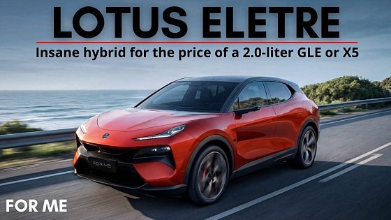 Video: LOTUS ELETRE 2026. British Name, Insane Chinese Power — And It’s Going Worldwide.