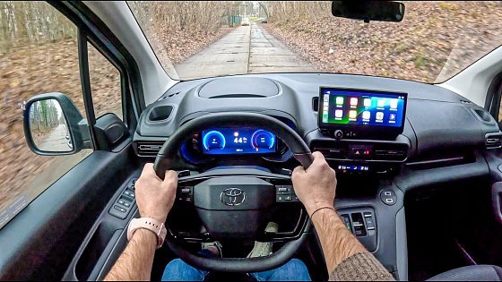 Video: NEW Toyota Proace City Verso 2025 (1.5 D-4D 130 hp) | POV Test Drive #2291 Joe Black