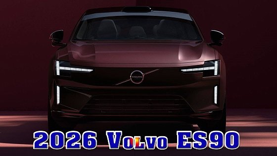 Video: 2026 Volvo ES90 Twin Motor | The Real Difference Between Volvo ES90 and Audi Electric for Families