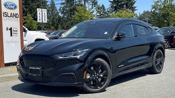 Video: 2023 Ford Mach E Premium + 91KWH Extended Range, Fixed Glass Roof, AWD Review | Island Ford