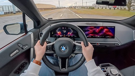 Video: 2026 BMW iX xDrive45 - POV Test Drive (Binaural Audio)