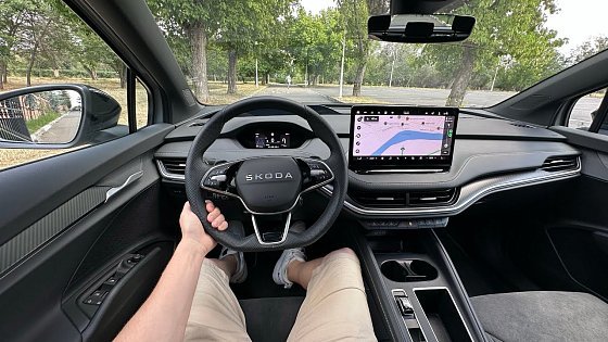 Video: New Skoda Enyaq Coupe 2026 Test Drive POV