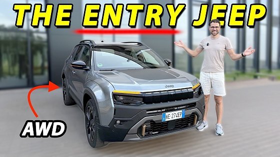 Video: 2027 Jeep Avenger 4xe driving REVIEW - how much Jeep is in the updated smallest one?