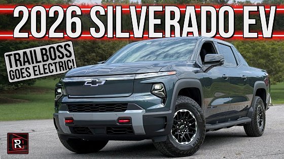Video: The 2026 Chevrolet Silverado EV TrailBoss Is An Off-Road Ready Rig With Plentiful Driving Range