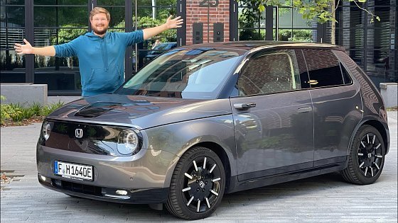 Video: My First Time With The Honda e! The Coolest City EV On Sale Today