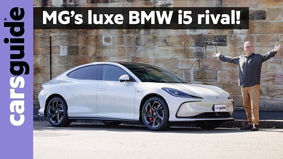 Video: MG IM5 2026 review Australia: Does this new Chinese electric car rival BMW i5 & Mercedes EQE Sedan?