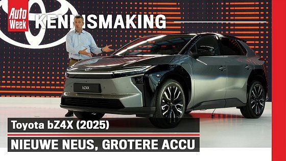 Video: Toyota bZ4X (2025): Na deze update wel een groot succes? - Eerste kennismaking