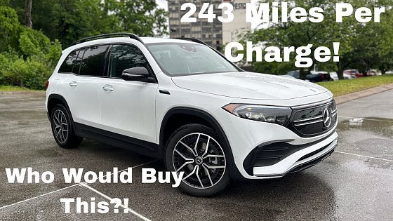 Video: 2022 Mercedes Benz EQB 300 4MATIC Exclusive POV Test Drive & Review
