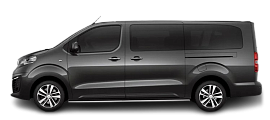 Photo Peugeot e-Traveller Standard 50 kWh (2020-2024) side view, tranparent background