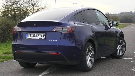 Video: 2022 Tesla Model Y Long Range AWD (351 PS) TEST DRIVE