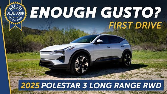Video: 2025 Polestar 3 Single Motor Long-Range | First Drive