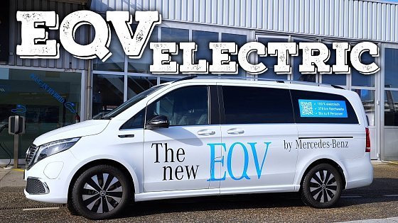 Video: New Mercedes EQV 300 Electric Van 2021 Review Interior Exterior