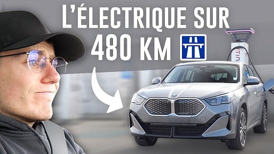 Video: Le BMW IX2 électrique à l'épreuve de l'autoroute ! ÇA DONNE QUOI ?