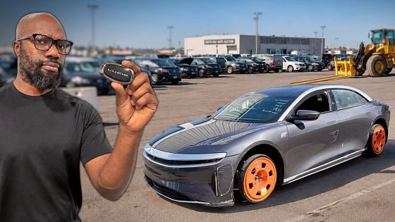 Video: I Bought a $140,000 Lucid for $4,100 Because of a Bankruptcy Scare