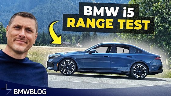 Video: 2025 BMW i5 Range Test – How Far Can Will We Make It?