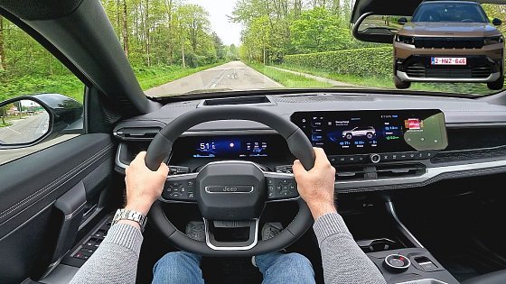 Video: Jeep Compass 2026 POV Test Drive | Electric 213 hp Summit