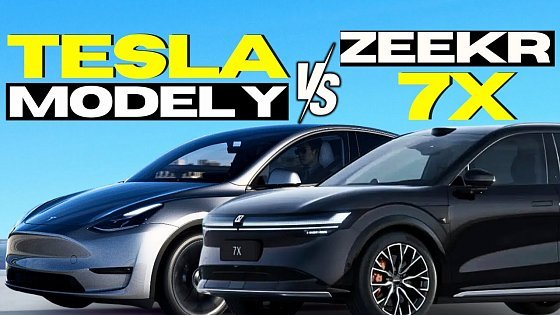 Video: Zeekr 7X vs. Tesla Model Y: A Comprehensive Comparison