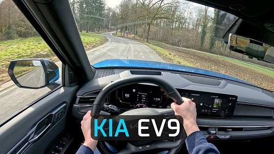 Video: KIA EV9 GT LINE AWD 384 HP POV TEST DRIVE