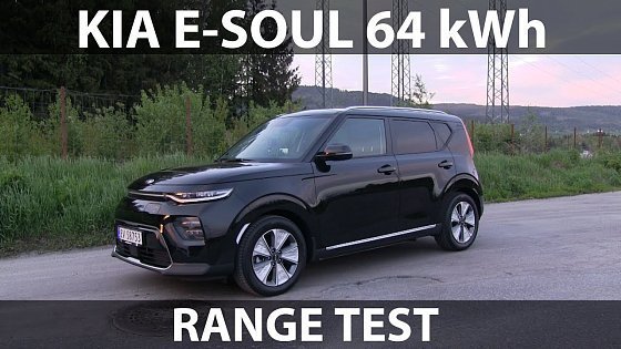 Video: Kia e-Soul range test
