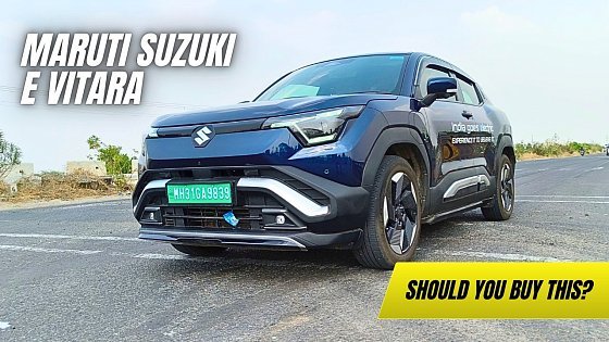 Video: Watch this before you Buy Maruti Suzuki e Vitara | Detailed review
