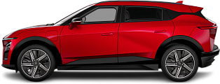 Side view photo of VinFast VF 7 Eco (2024-…) on transparent background
