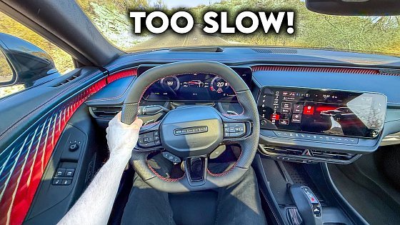 Video: 2025 Dodge Charger Daytona POV Drive Review - An Electric Hellcat?!