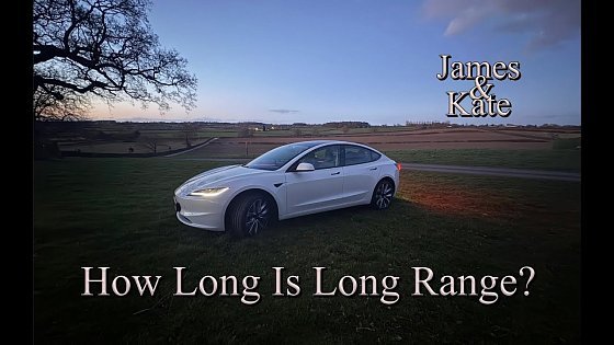 Video: Tesla Model 3 Highland Long Range RWD Range Test