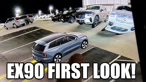 Video: EX90 VOLVO 2025 REVIEW, FIRST LOOK!!! ULTRA DENIM BLUE TWIN MOTOR