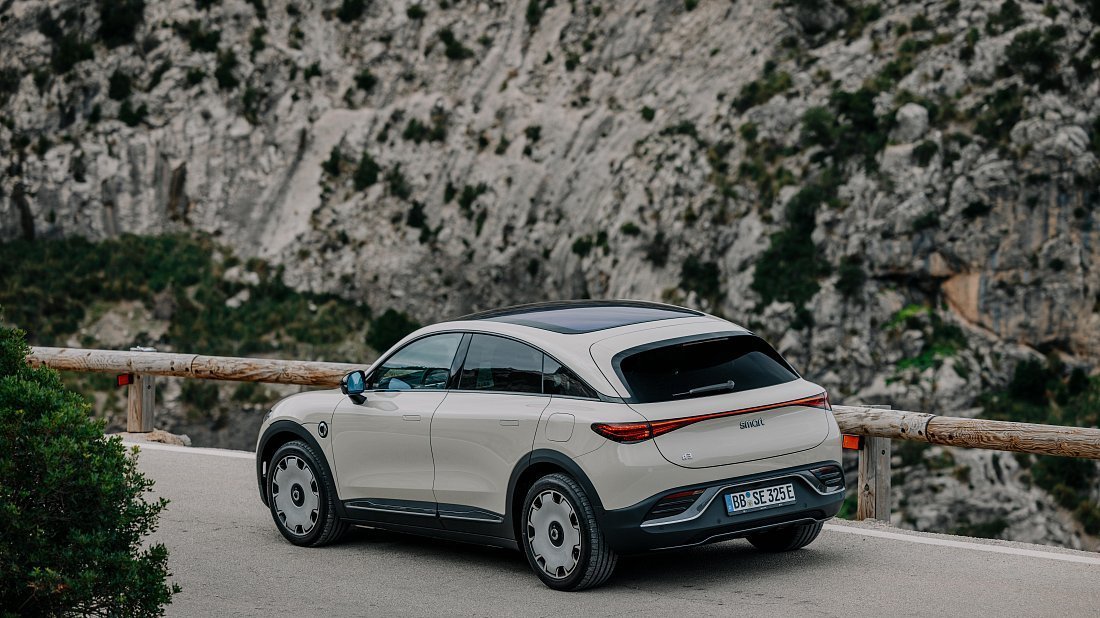 Smart #3 Pro+ (2024-…) задняя часть в три четверти, вид в три четверти, диагональ, экстерьер