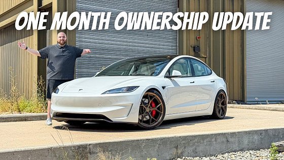 Video: Everything I Love & Hate About My 2025 Tesla Model 3 Performance - One Month Ownership Update!