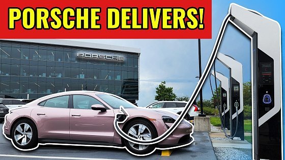 Video: The 2025 Porsche Taycan Is A Charging Monster! Deep Dive Analysis