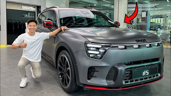 Video: OVERSIZED? ALL-NEW 2025 SMART #5 BRABUS EV!