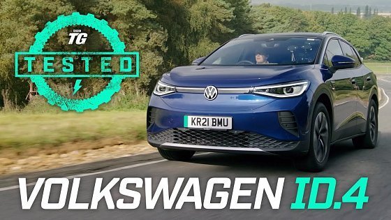 Video: Volkswagen ID.4 Crossover EV Review: 0-60mph, Ride, Tech, Charging & Range | Top Gear Tested