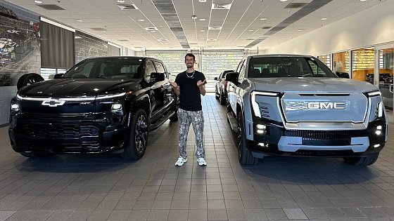 Video: Chevrolet Silverado EV RST vs. GMC Sierra EV Denali: Battle of the Electric Trucks!