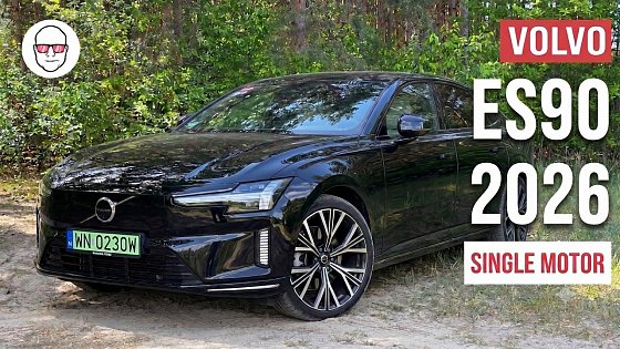 Video: Volvo ES90 Single Motor (RWD) w Polsce test PL Pertyn Ględzi