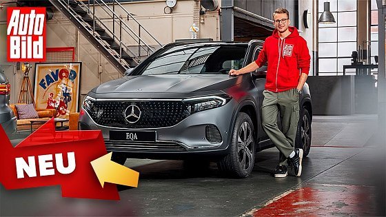 Video: Mercedes EQA Facelift (2023) | Frische Sterne am Elektro-Himmel | mit Jan Götze