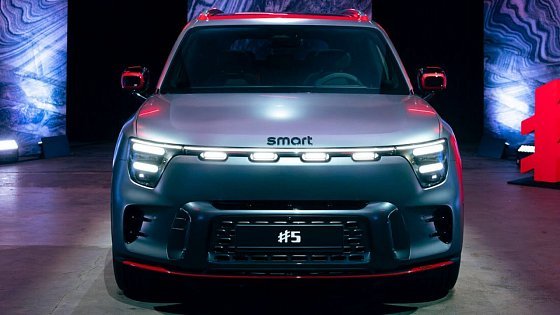 Video: 2025 Smart #5 Brabus – Elektro-SUV mit 646 PS und krasser Ladeleistung
