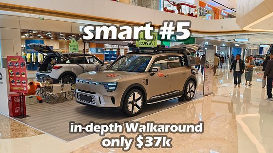 Video: smart #5 Long Range Premium Edition 570km EV in-depth Walkaround - Big Bear Test Car