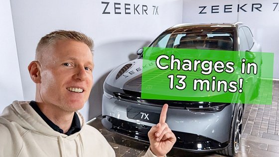 Video: The Zeekr 7X charges in 13 minutes and is coming to NZ! ⚡