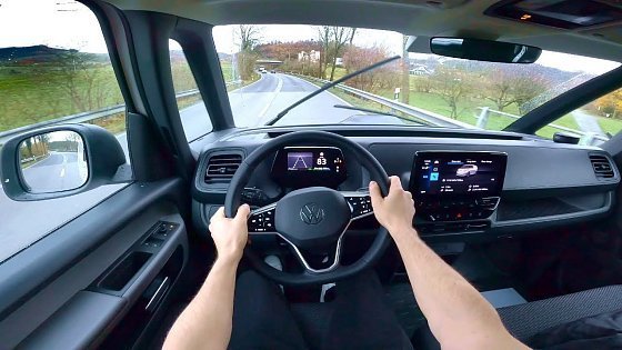 Video: 2023 Volkswagen ID. Buzz Cargo Test Drive POV | Ambience Binaural Sound