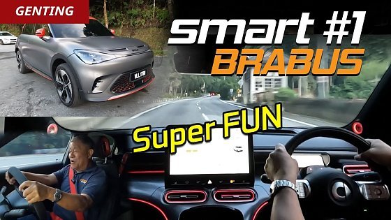 Video: smart #1 BRABUS Tested on Genting - Such Fun! Laughing All the Way | YS SKhong Driving